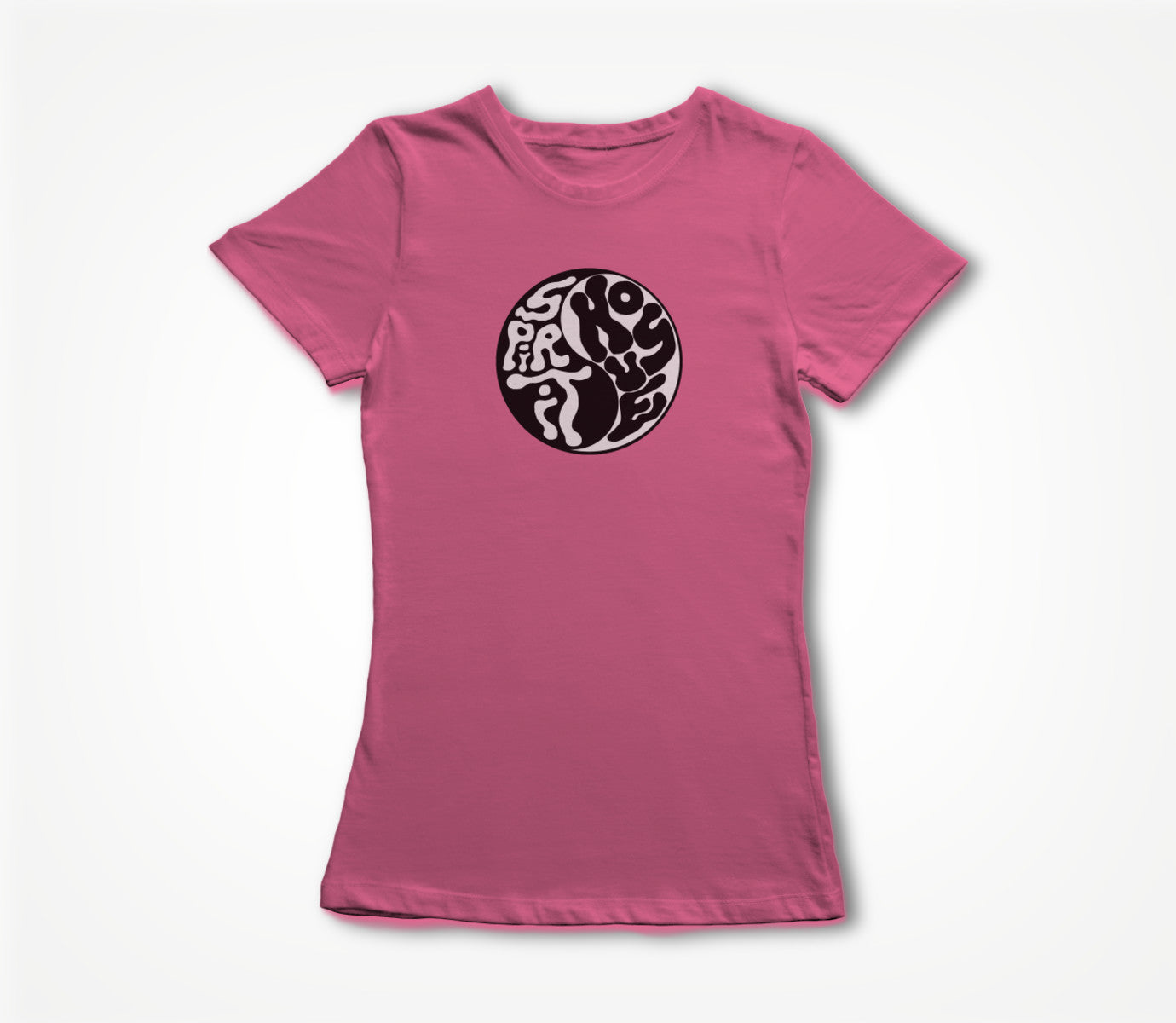 Spirit House - B&W on Pink Women's T-shirt