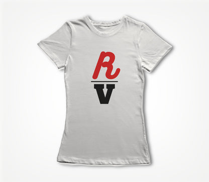 RV logo - White Women's T-shirt