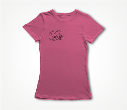 Limited edition double scribble 'Cargo Qell' Women's T-shirt