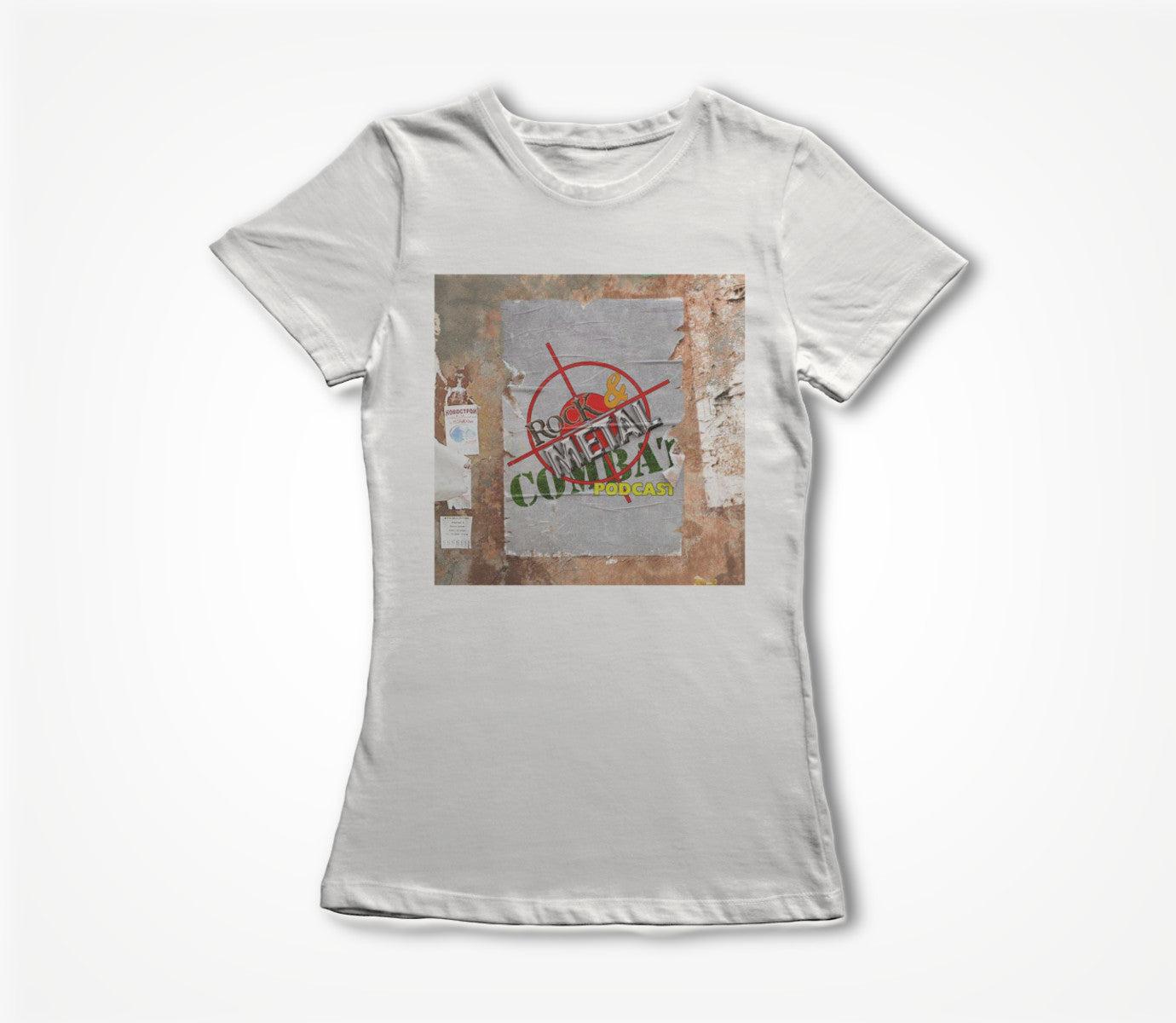 Rock & Metal Combat Podcast Women's T-shirt