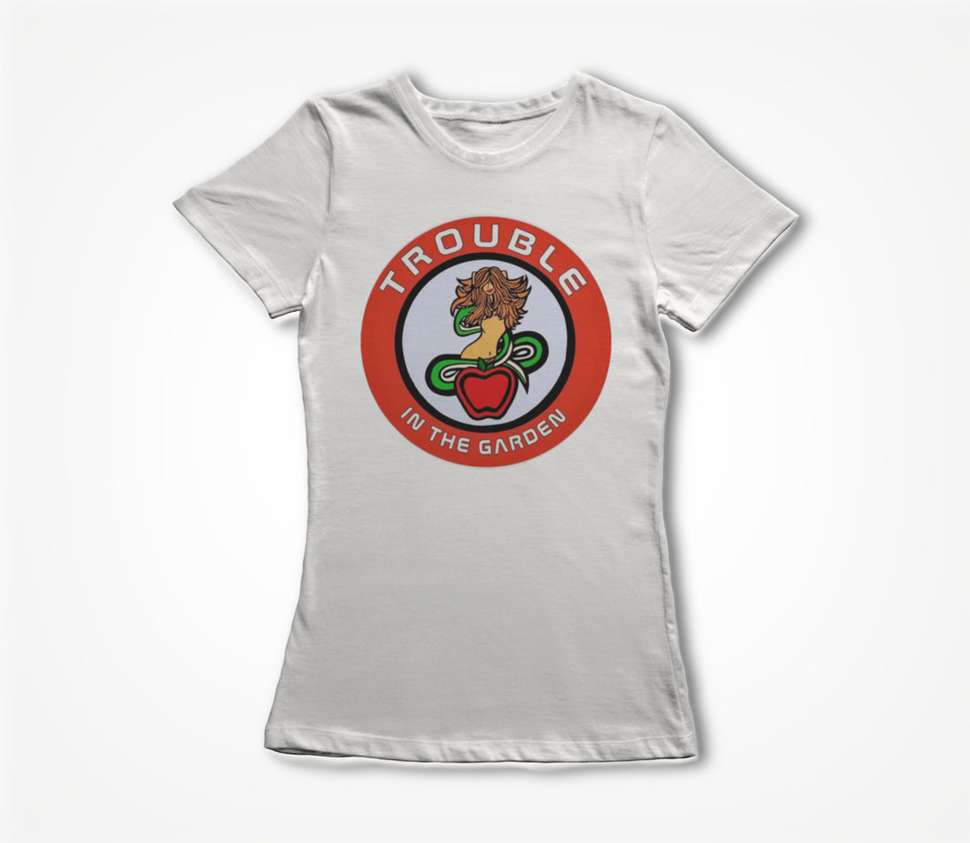 Woman and Serpent Round Women's T-shirt