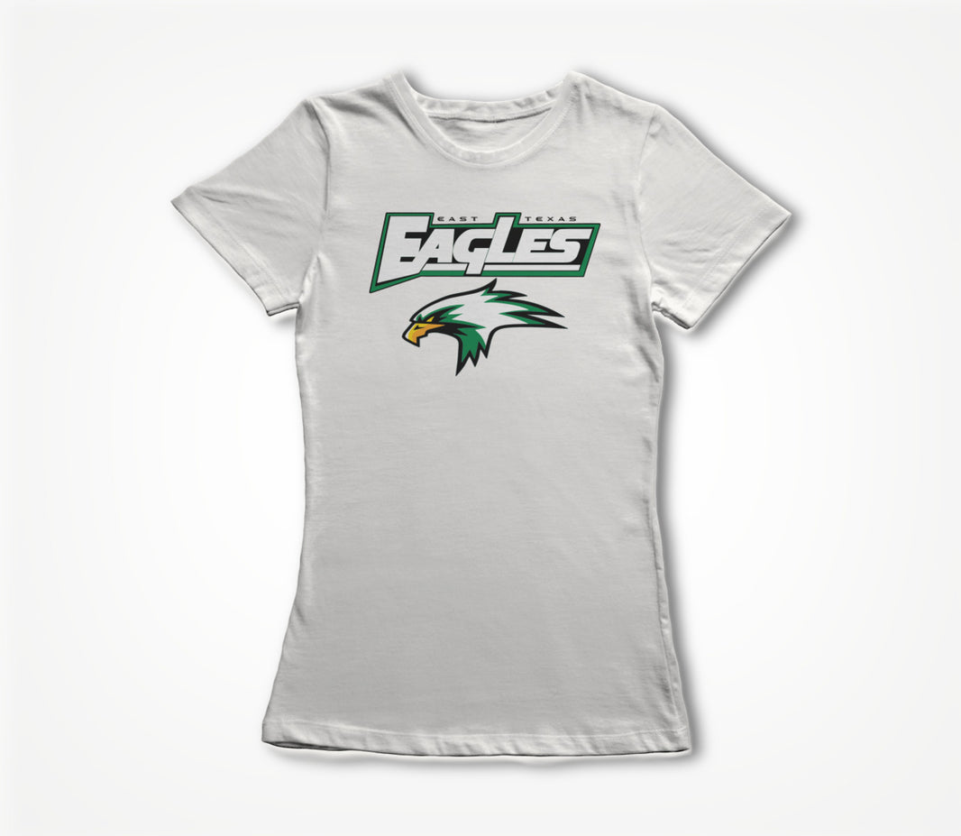 Eagles w/Logo (White) Women's T-shirt