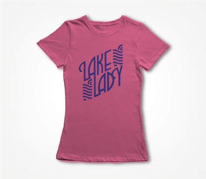 Lake Logo (blue) by Leah Chappell Women's T-shirt