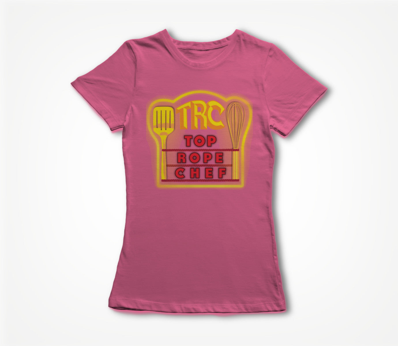 Top Rope Chef Pink Women's T-shirt