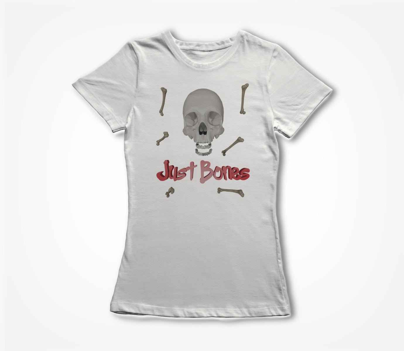 Just Bones (White) Women's T-shirt