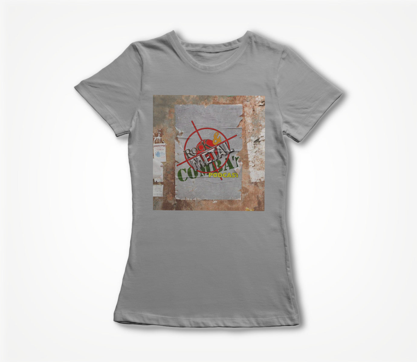 Rock & Metal Combat Podcast Women's T-shirt