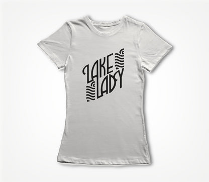 Lake Logo (black) by Leah Chappell Women's T-shirt