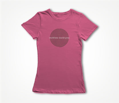 Matthew David Gray Spiral Women's T-shirt