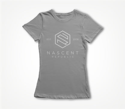 NR White/Grey Women's T-shirt