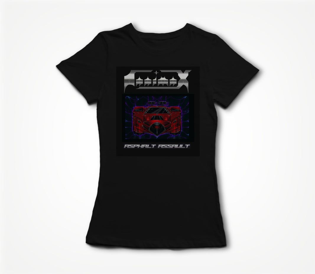 Asphalt Assault (black) Women's T-shirt