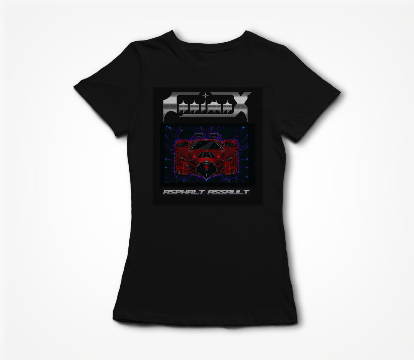 Asphalt Assault (black) Women's T-shirt