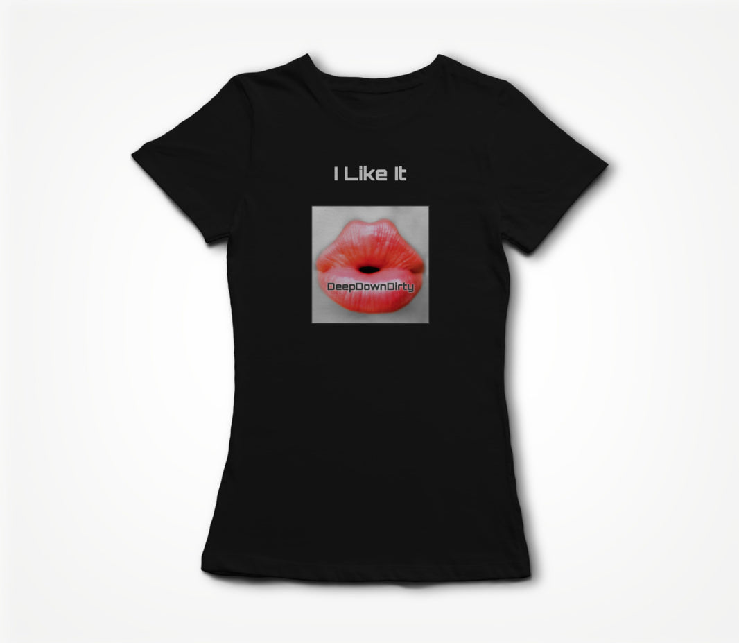 I Like It Square Black Women's T-shirt