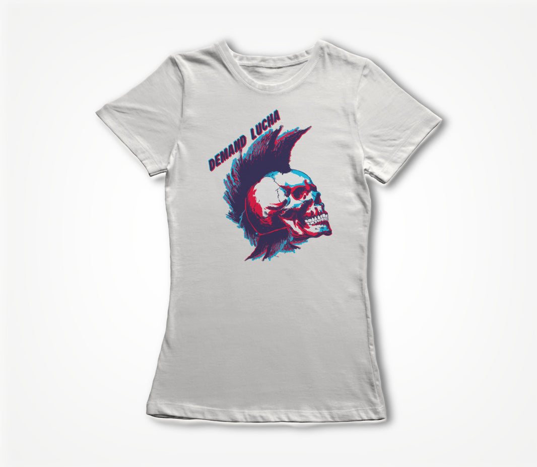 Mohawk Skull Women's T-shirt