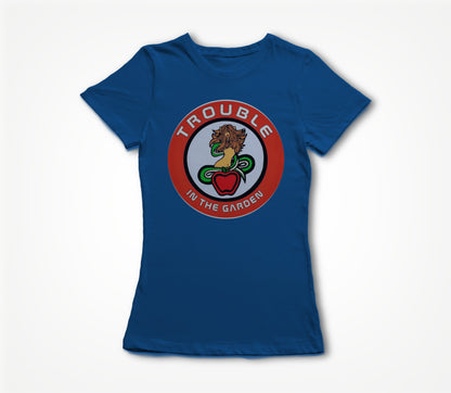 Woman and Serpent Round Women's T-shirt