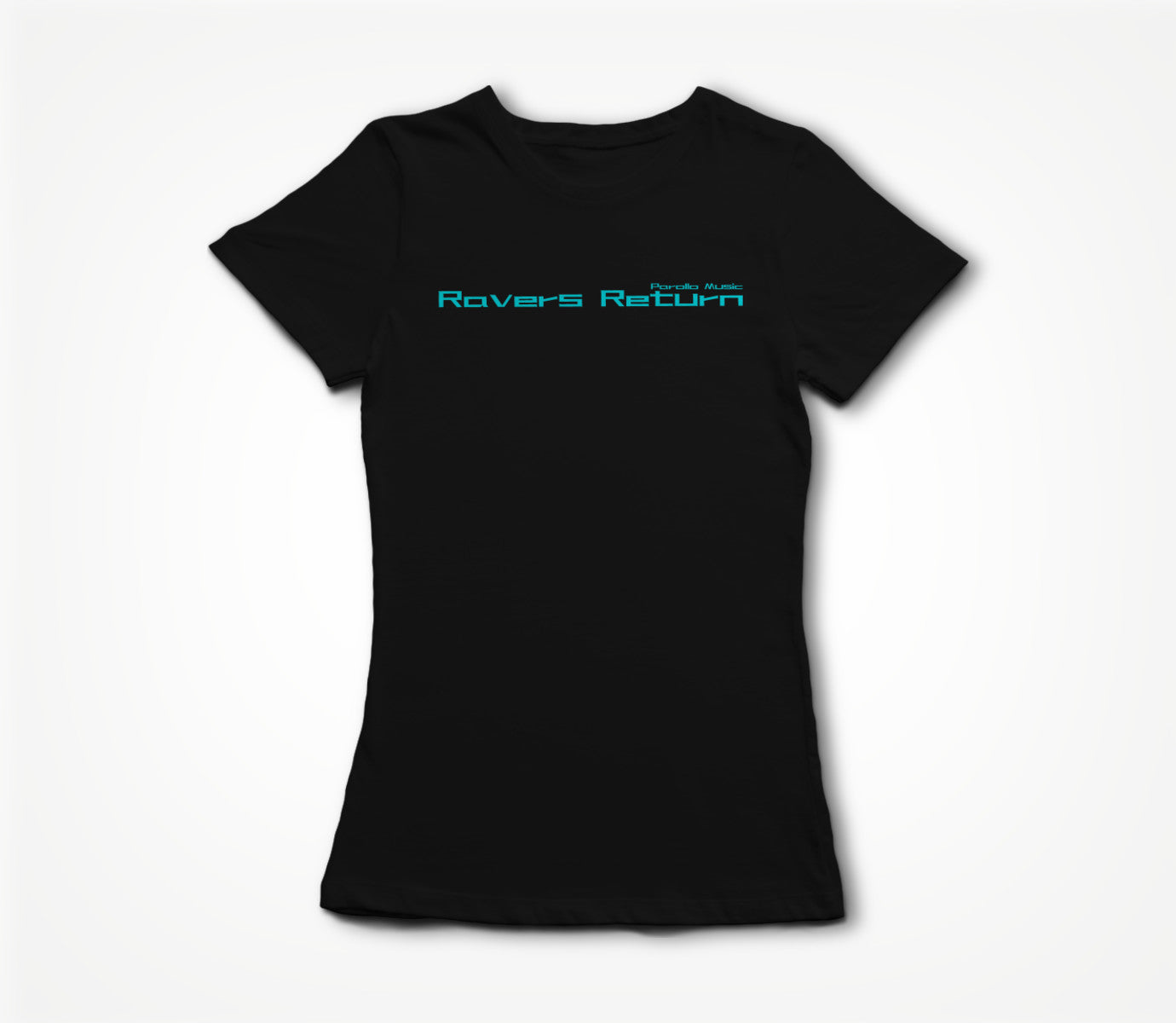 Ravers Return Bright Blue Text Women's T-shirt