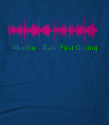 Rain_First Outing Waveform Unisex T-shirt