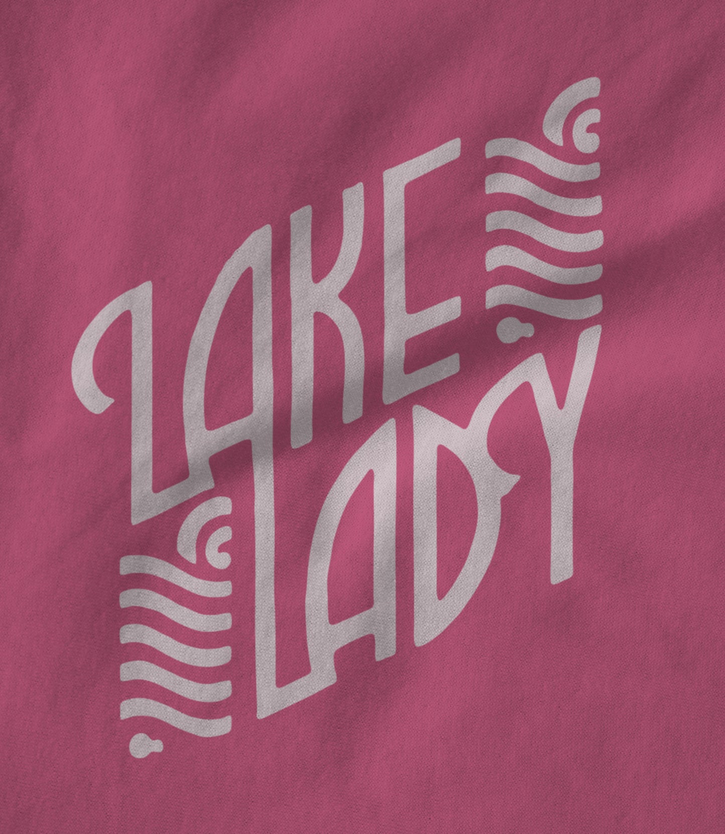 Lake Logo (white) by Leah Chappell Women's T-shirt