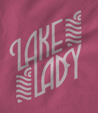 Lake Logo (white) by Leah Chappell Women's T-shirt