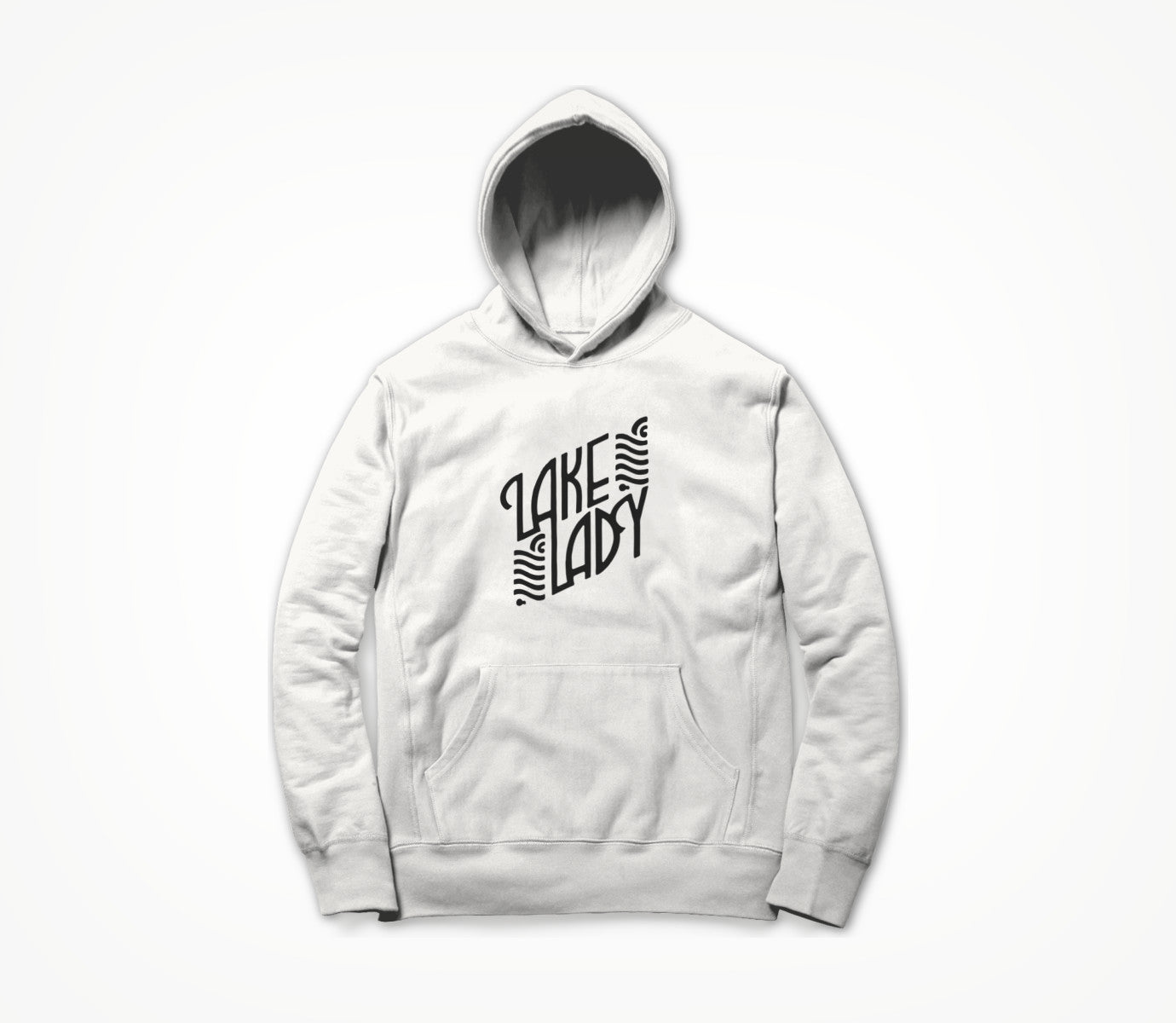 Lake Logo (black) by Leah Chappell Hoodie