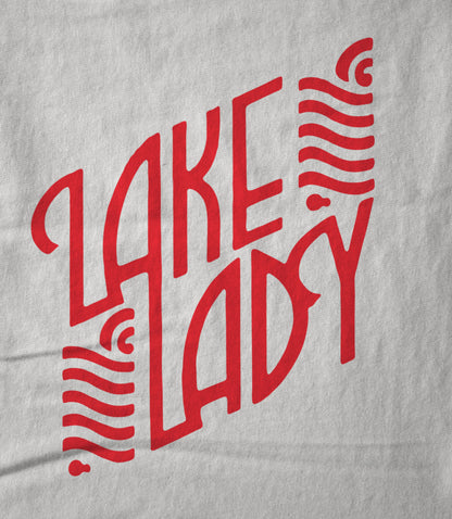 Lake Logo (red) by Leah Chappell Hoodie
