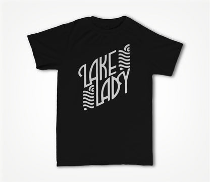Lake Logo (white) by Leah Chappell Unisex T-shirt
