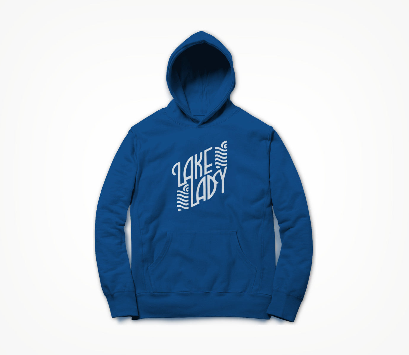 Lake Logo (white) by Leah Chappell Hoodie