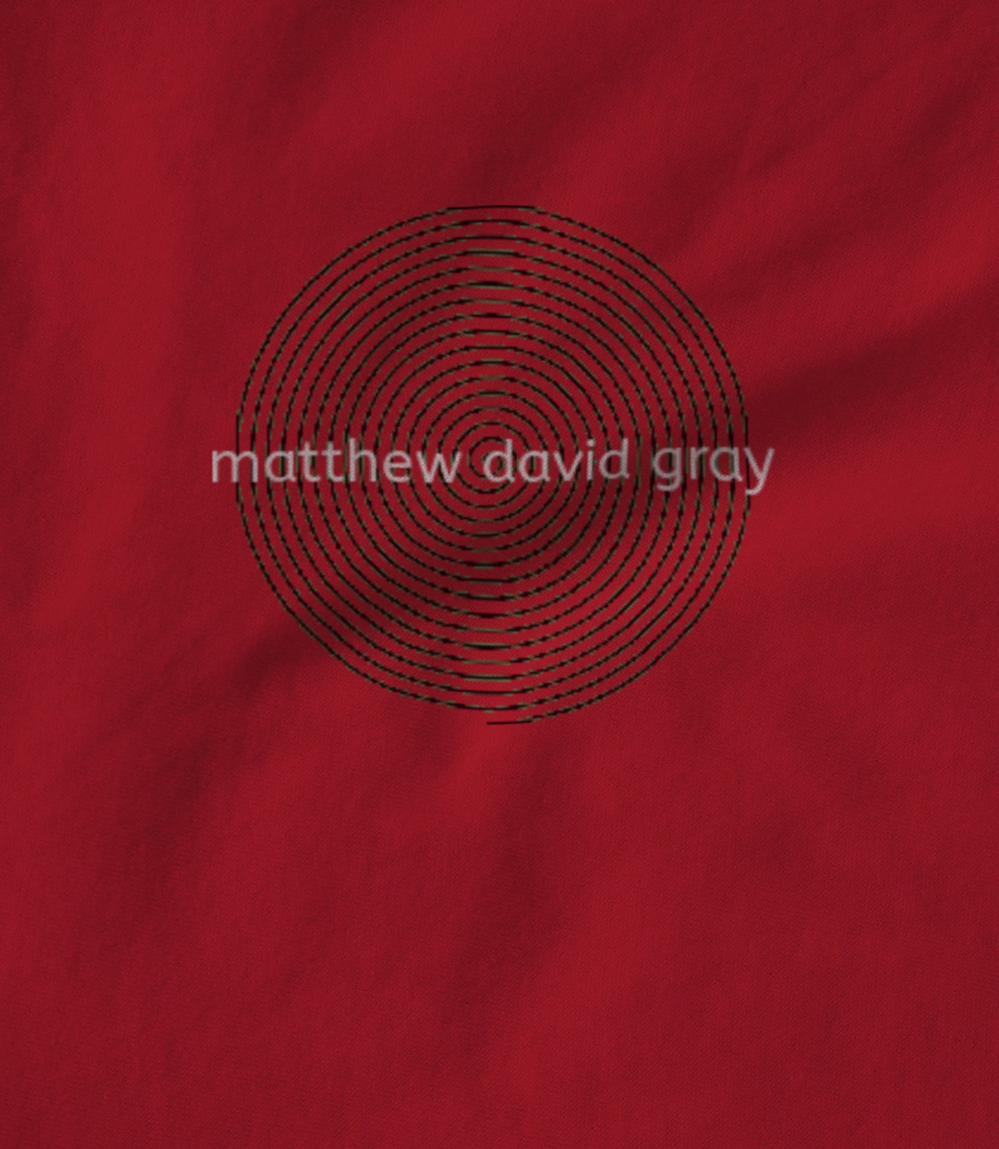 Matthew David Gray Spiral Women's T-shirt