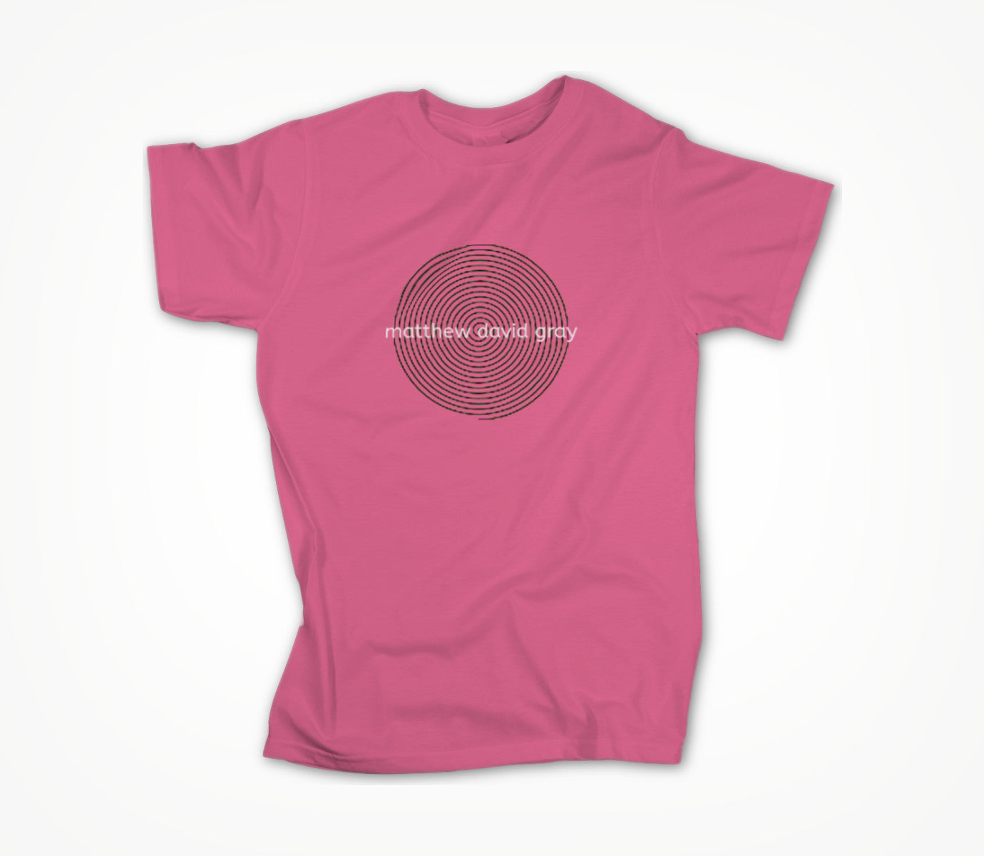 Matthew David Gray Spiral Unisex T-shirt