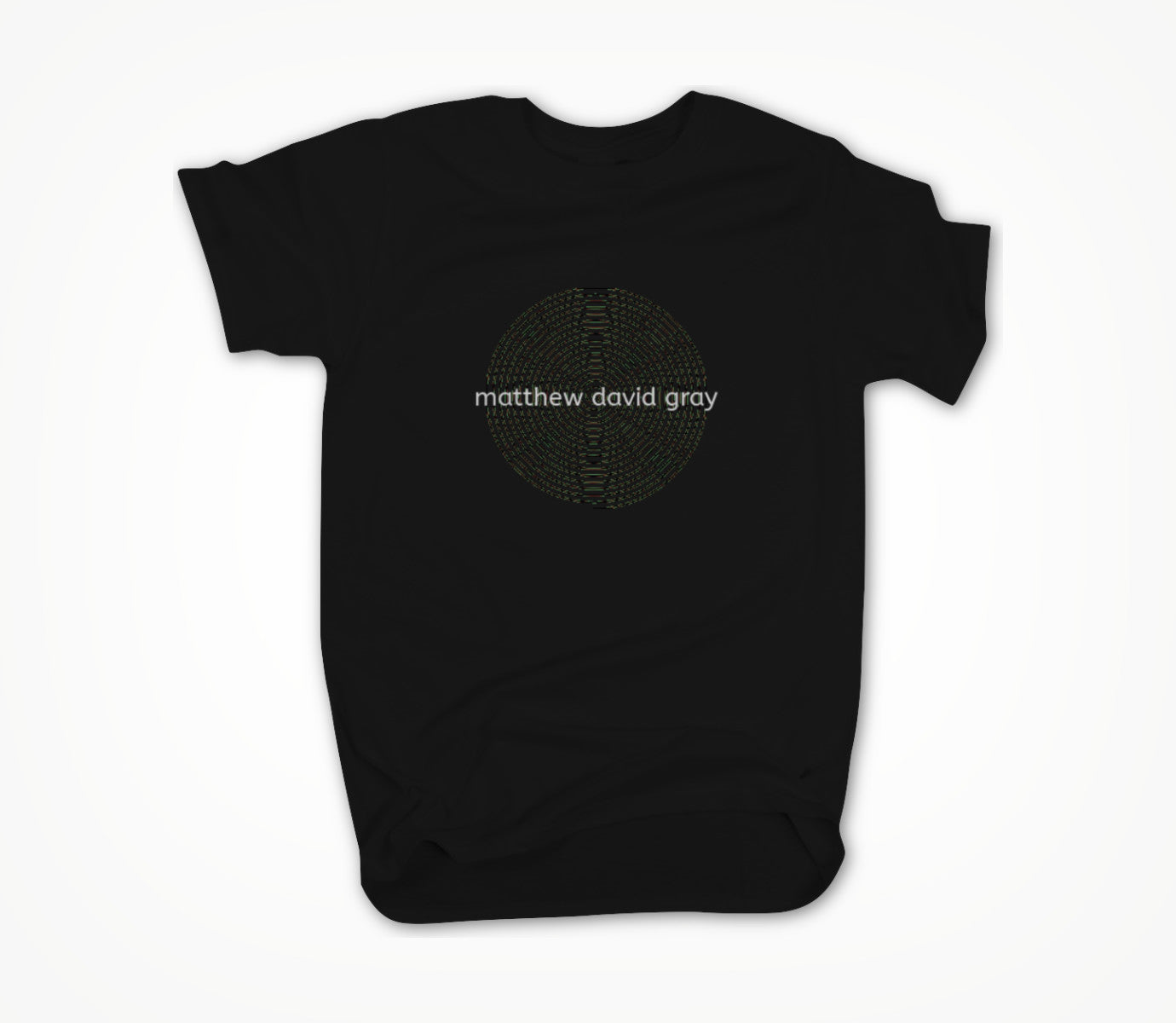 Matthew David Gray Spiral Unisex T-shirt