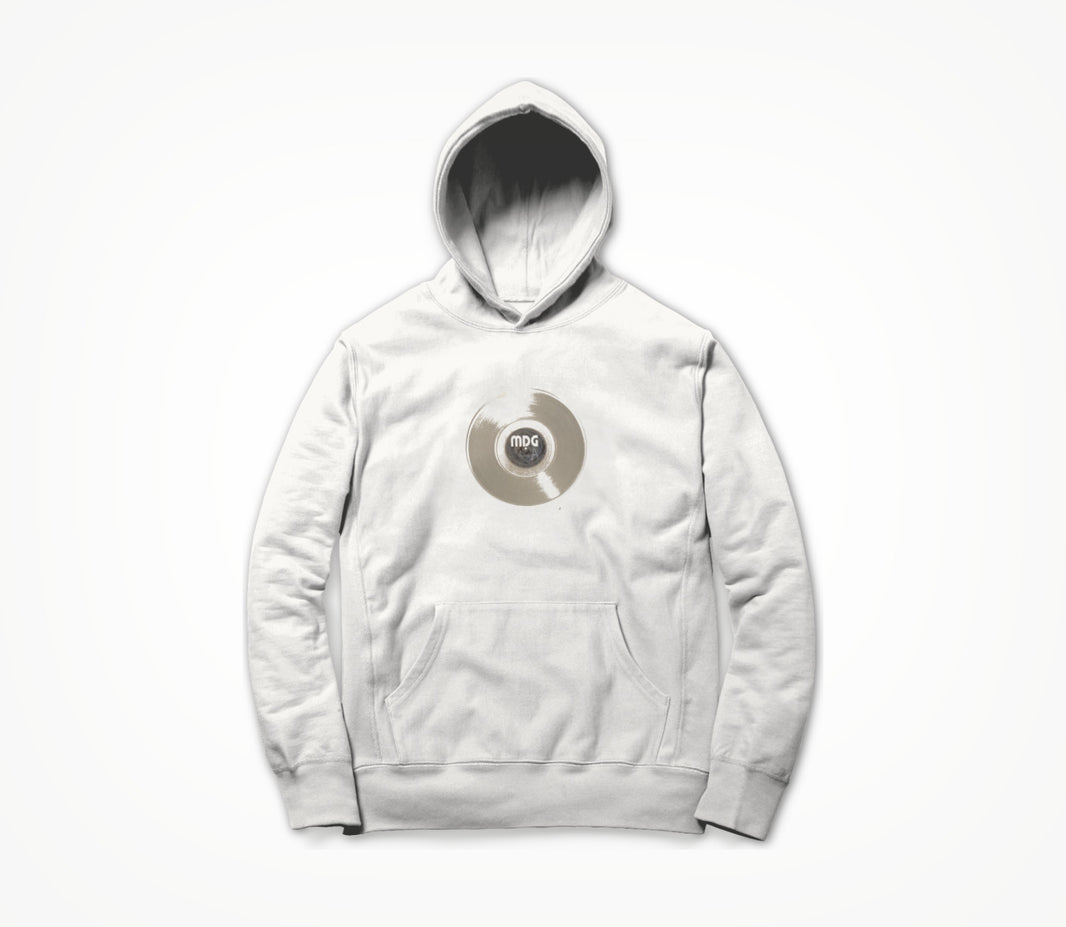 On Vinyl Record- Clear Hoodie