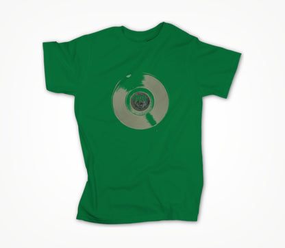On Vinyl Record- Clear Unisex T-shirt