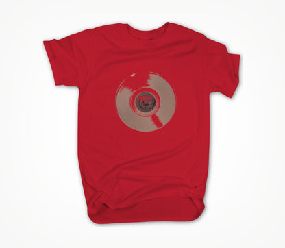 On Vinyl Record- Clear Unisex T-shirt