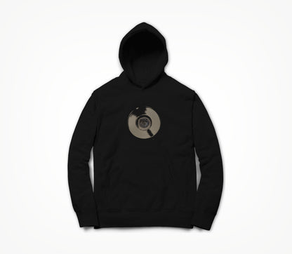 On Vinyl Record- Clear Hoodie