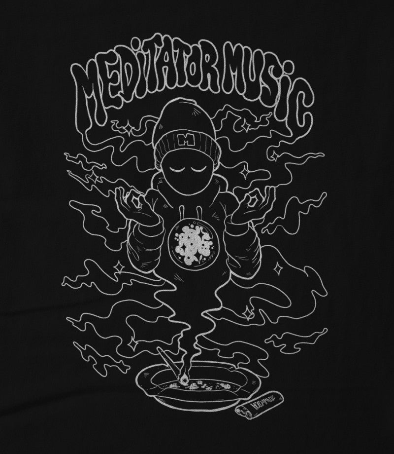 MEDI SMOKE BLACK TEE #1