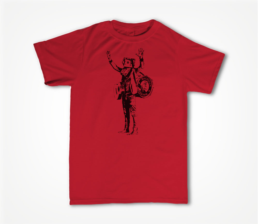 Drumdome - Red Unisex T-shirt