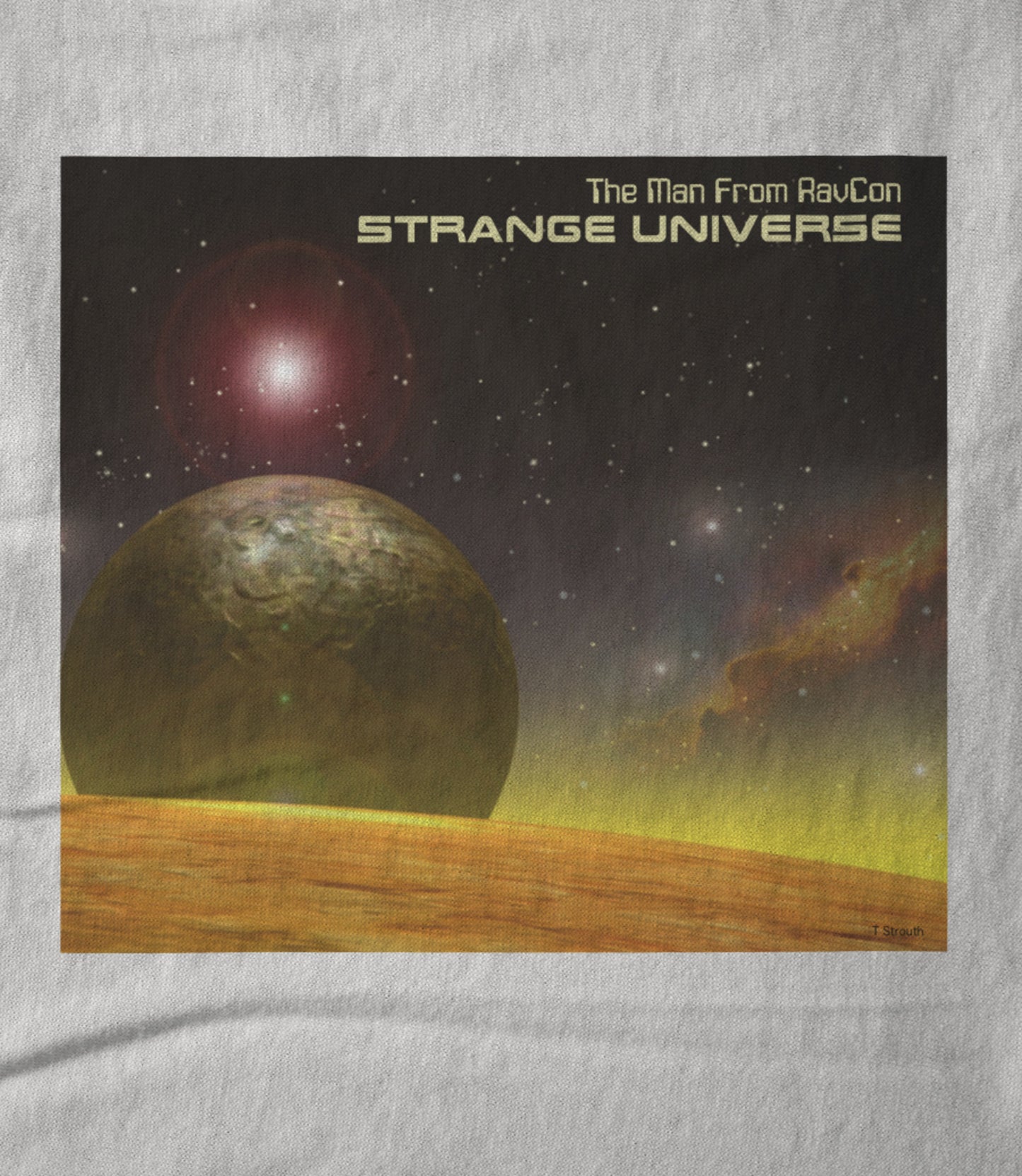 Strange Universe - White Hoodie