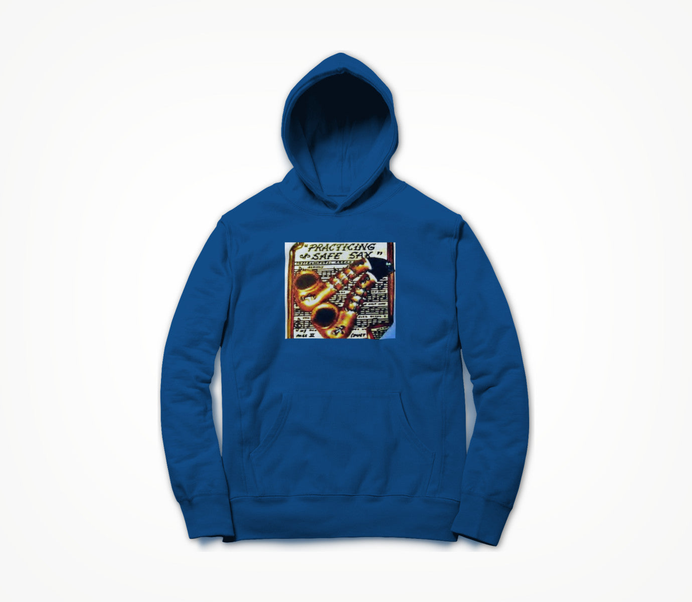 Practicing Safe Sax! Hoodie