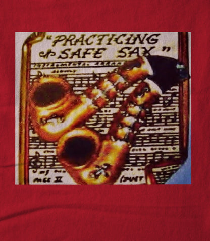 Practicing Safe Sax! Hoodie
