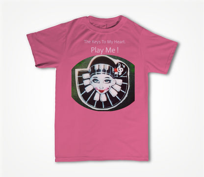The Keys To My Heart. Unisex T-shirt