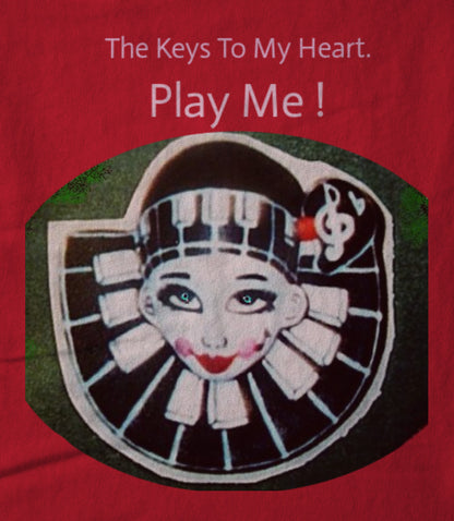The Keys To My Heart. Unisex T-shirt