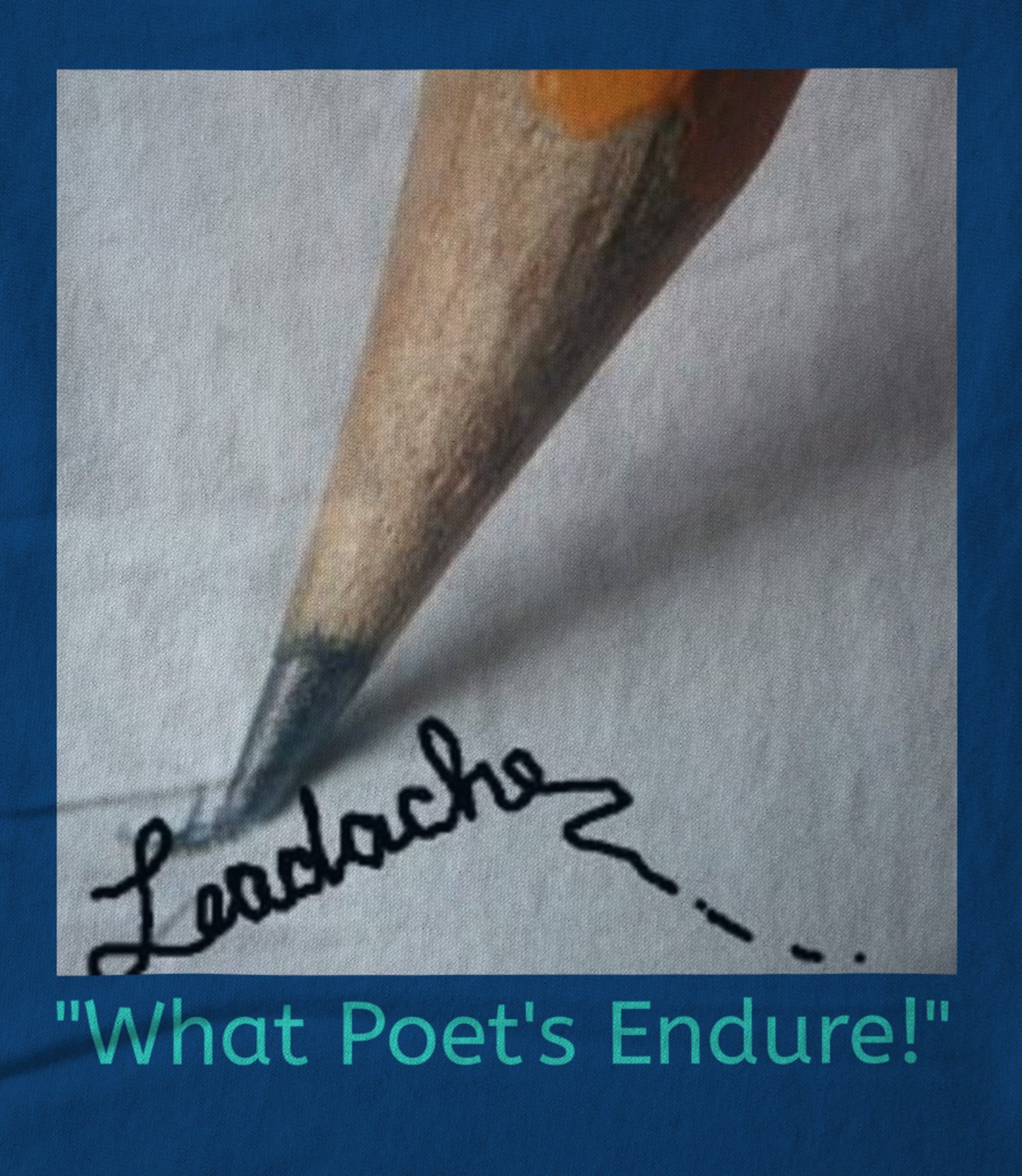 What Poet's Endure ! Unisex T-shirt