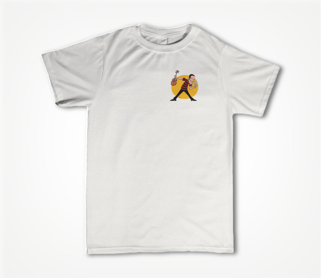 Mike Dennis White Unisex T-shirt