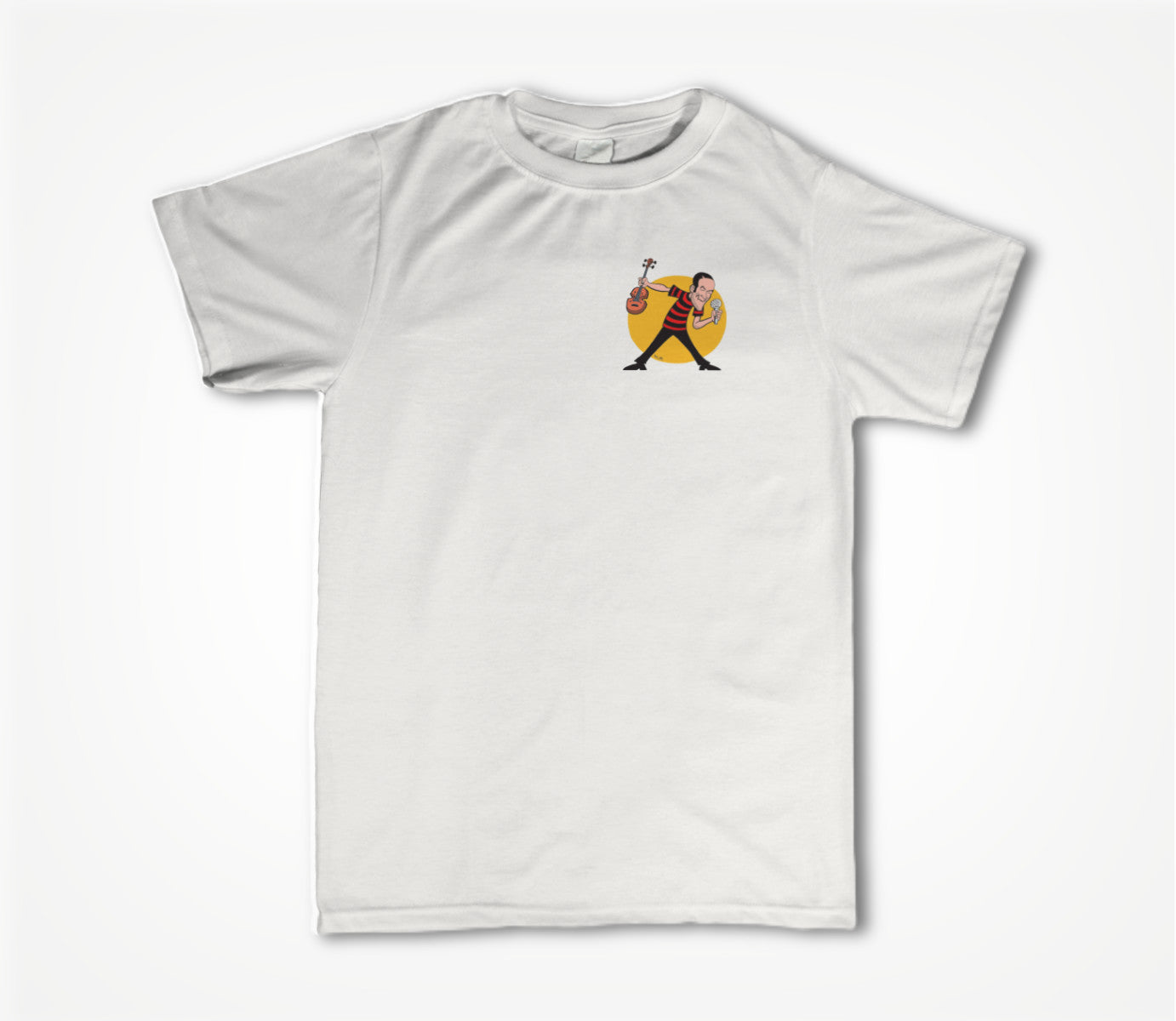 Mike Dennis White Unisex T-shirt