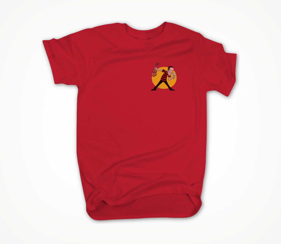 Mike Dennis Red Unisex T-shirt