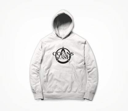 Oceans to Ash Logo - White Hoodie