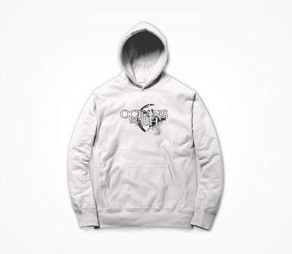 Oceans to Ash - Moon - White Hoodie