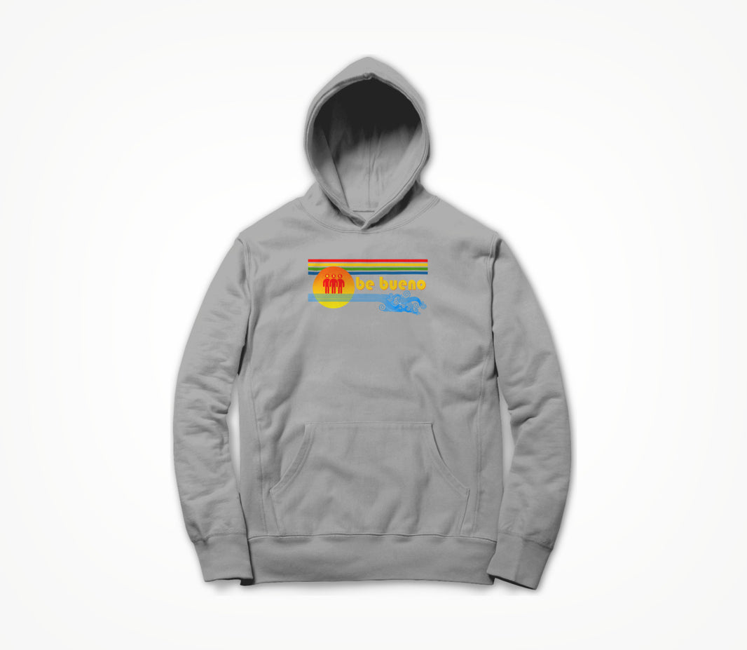 O3L - Be Bueno - Heather Grey Hoodie