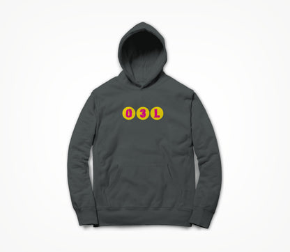 O3L Podcast - Logo Design 2 (Asphalt) Hoodie