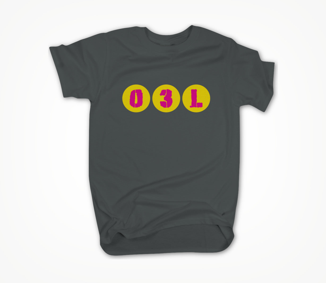 O3L Podcast - Logo Design 2 (Asphalt) Unisex T-shirt