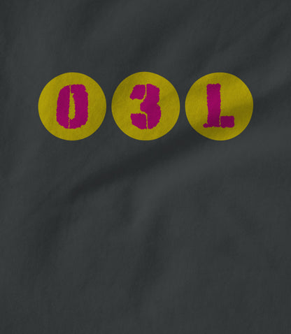 O3L Podcast - Logo Design 2 (Asphalt) Unisex T-shirt